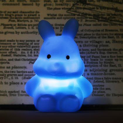 Kép valamiből Nyuszi éjjeli lámpa  - kék