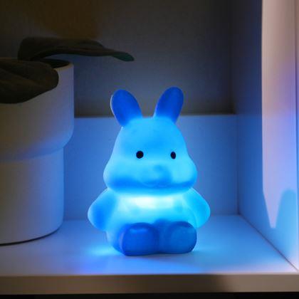 Kép valamiből Nyuszi éjjeli lámpa  - kék