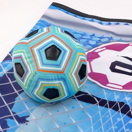 Kép valamiből Textil kapufás focikapu tépőzáras labdával