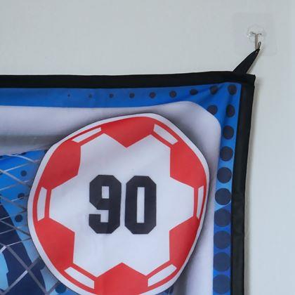 Kép valamiből Textil kapufás focikapu tépőzáras labdával