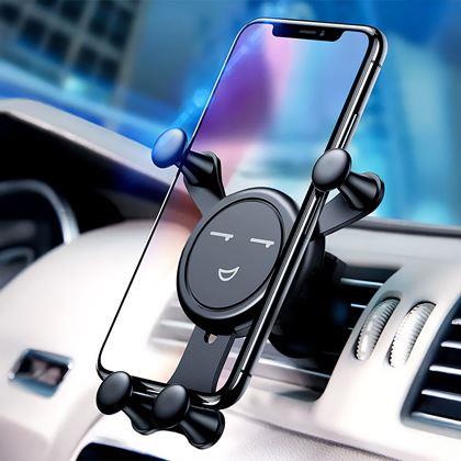Kép valamiből Gravitációs telefontartó autóba szellőzőrácsra smiley