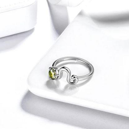 Kép Állítható gyűrű csillagjeggyel