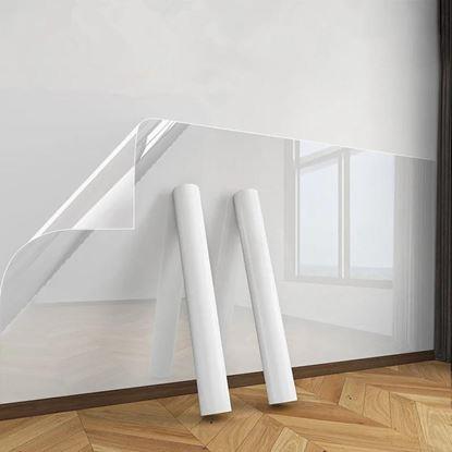 Kép Statikus átlátszó védő és mosható falra való fólia 60x200 cm