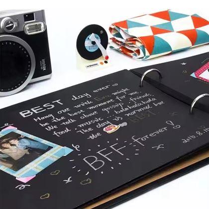 Kép valamiből Élmény napló/fotóalbum filmcsapó + kreatív matrica szett