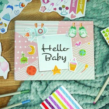 Kép Gyerek fényképalbum + kreatív matrica készlet