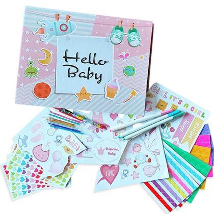 Kép valamiből Élmény napló/gyermek fotóalbum + kreatív matrica szett