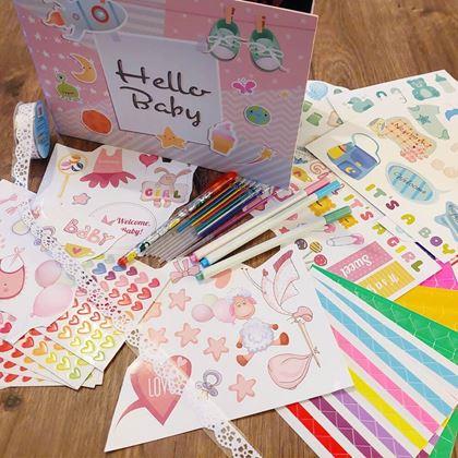 Kép valamiből Élmény napló/gyermek fotóalbum + kreatív matrica szett