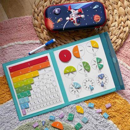 Kép valamiből Matematikai mágneses készlet - törtek és százalékok