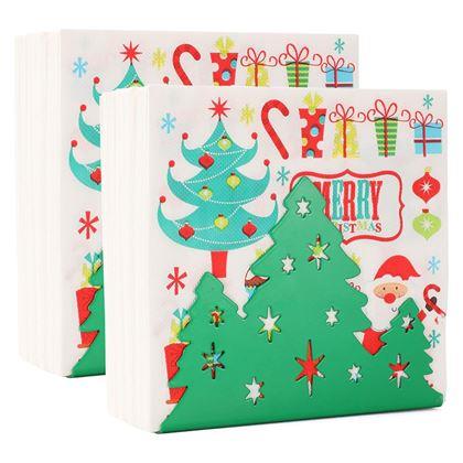 Kép valamiből Fém szalvétatartó – karácsonyi fenyőfa