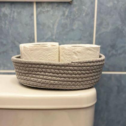 Kép valamiből Textil tárolókosár