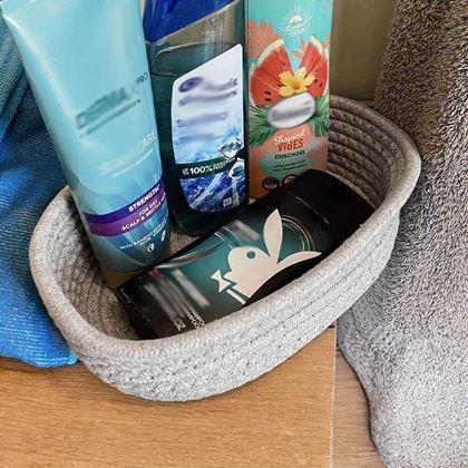 Kép valamiből Textil tárolókosár