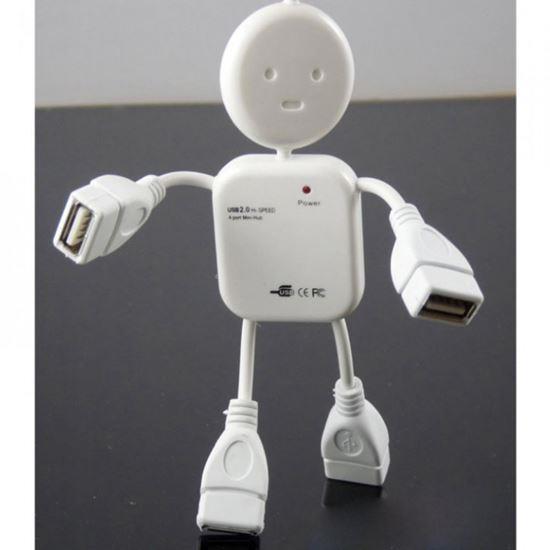 Kép valamiből Emberke formájú USB elosztó 