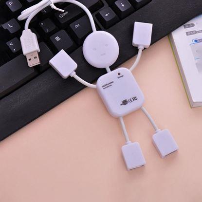 Kép Emberke formájú USB elosztó 
