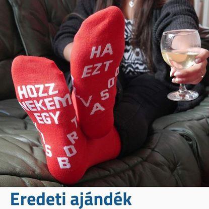 Kép Zokni - Hozz nekem egy kis bort