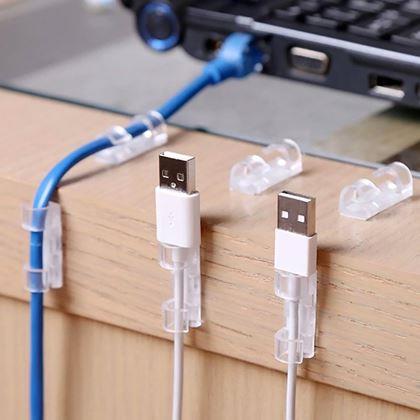 Kép valamiből Kábel rögzítő klipszek 10 db