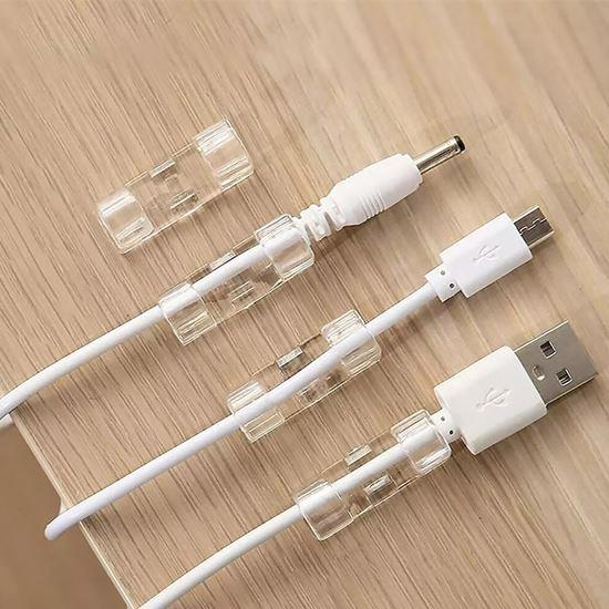 Kép valamiből Kábel rögzítő klipszek 10 db