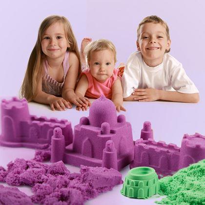 Kép valamiből Modellező folyékony homok mega szett 2000 g - műanyag vödör