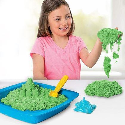 Kép valamiből Folyékony varázshomok mega szett 2000 g - műanyag vödör