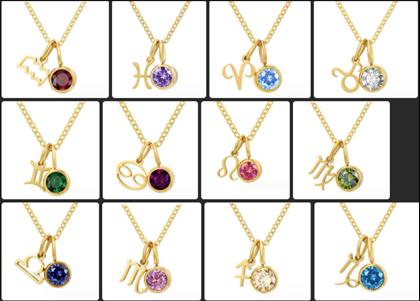 Kép valamiből Zodiákus jegyes medálos nyaklánc - Kos