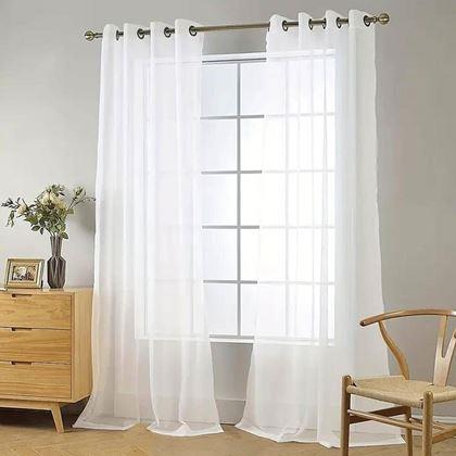 Kép valamiből Voile függöny 130 x 230 cm  -  fehér