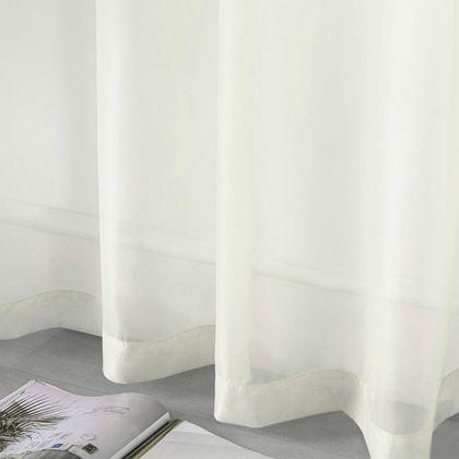 Kép valamiből Voile függöny 130 x 230 cm  -  krémszínű