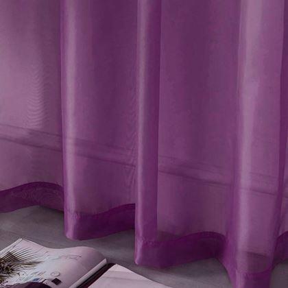Kép valamiből Voile függöny 130 x 230 cm  -  bordó