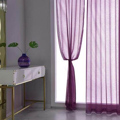 Kép valamiből Voile függöny 130 x 230 cm  -  bordó