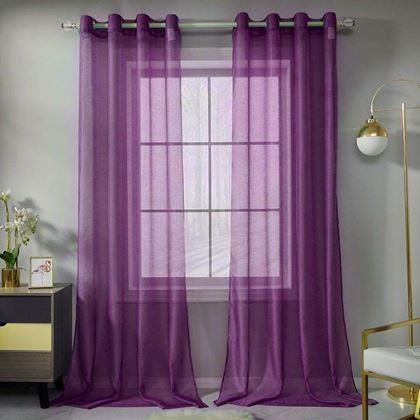 Kép valamiből Voile függöny 130 x 230 cm  -  bordó