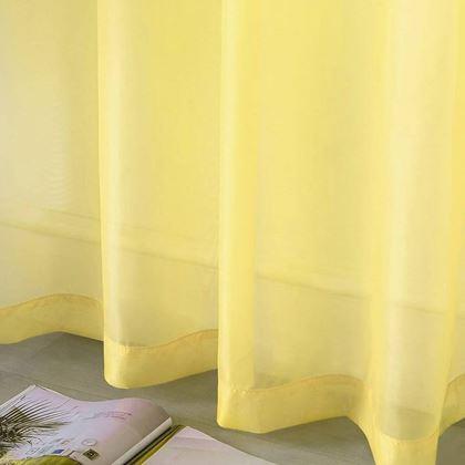 Kép valamiből Voile függöny 130 x 230 cm  -  sárga