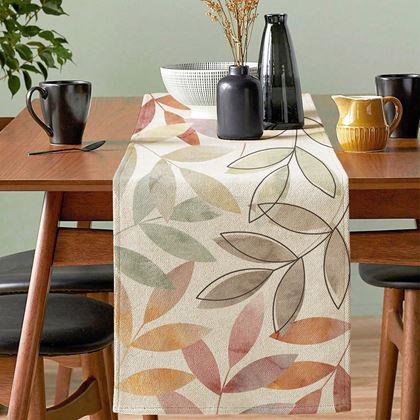 Kép valamiből Asztali futó 160 cm - levelek