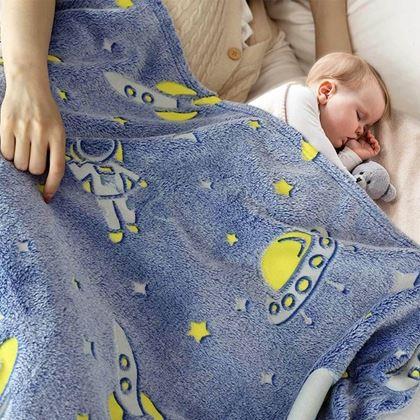 Kép valamiből Világító pokróc  -  világűr