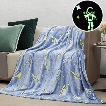 Kép valamiből Világító pokróc  -  világűr