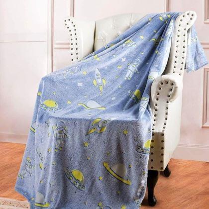 Kép valamiből Világító pokróc  -  világűr