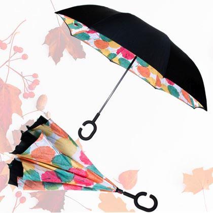 Kép valamiből Fordított esernyő  -  őszi levelek