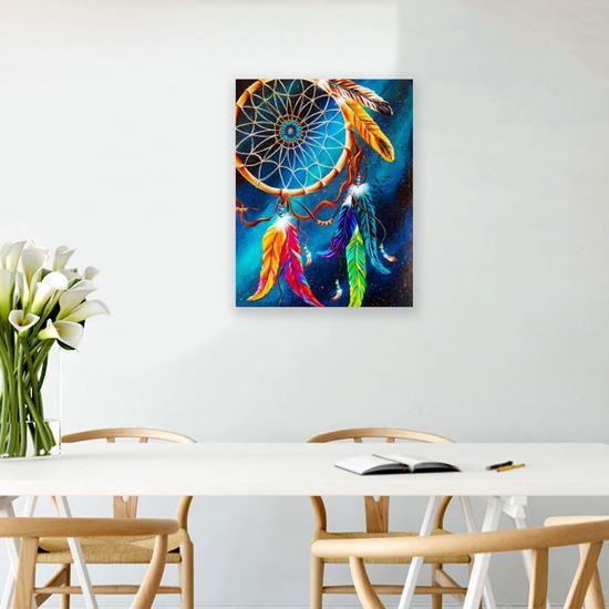 Kép valamiből Gyémántszemes kirakó – fa - álomfogó