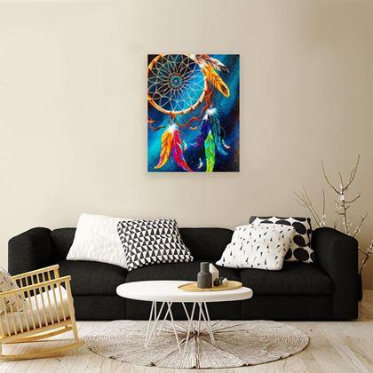 Kép valamiből Gyémántszemes kirakó – fa - álomfogó