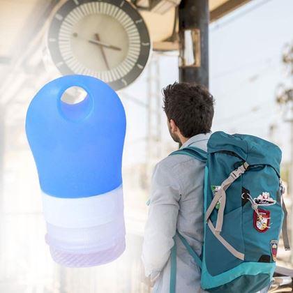 Kép valamiből Utazó szilikontubus - kék