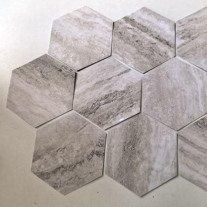 Kép Hexagonális tapéta 10 db