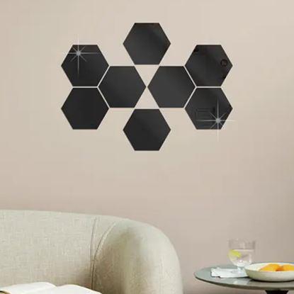 Kép Hexagonális tapéta 10 db