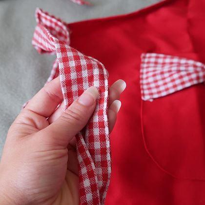 Kép valamiből Retro főzőköpeny  -  piros