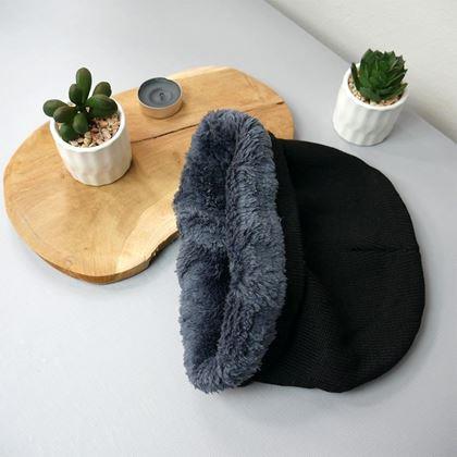 Kép valamiből Szigetelt sapka  -  fekete