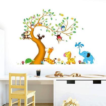 Kép valamiből Gyerek falmatricák - állatok