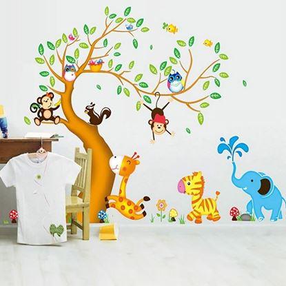 Kép Gyerek falmatricák - állatok
