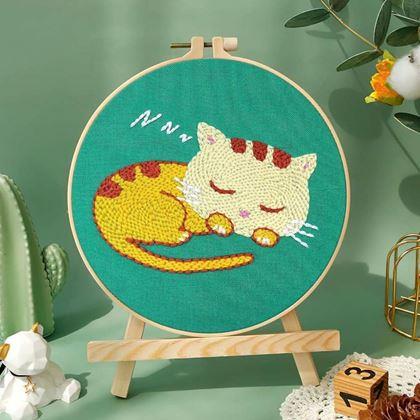 Kép valamiből Hímzés gyerekeknek  -  macska