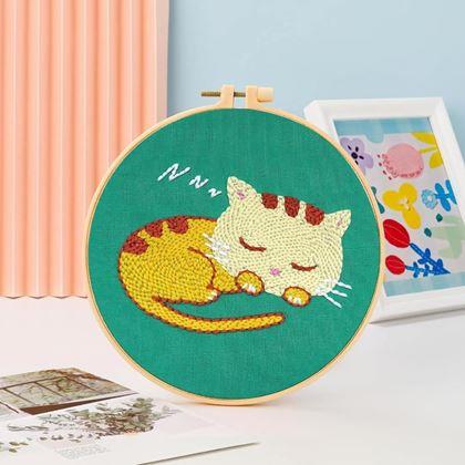 Kép valamiből Hímzés gyerekeknek  -  macska