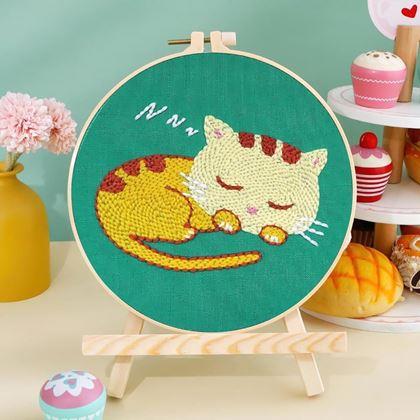 Kép valamiből Hímzés gyerekeknek  -  macska