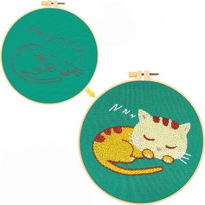 Kép valamiből Hímzés gyerekeknek  -  macska