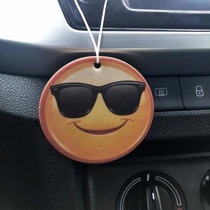 Kép valamiből Autóillatosító smiley  -  kókusz illat