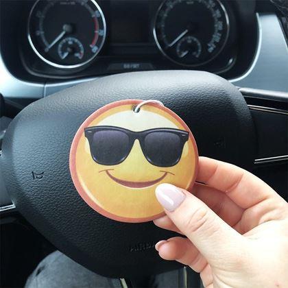 Kép valamiből Autóillatosító smiley  -  kókusz illat