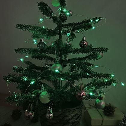 Kép valamiből Fényfüzér távirányítóval, színes/meleg/hideg fény, 5 m